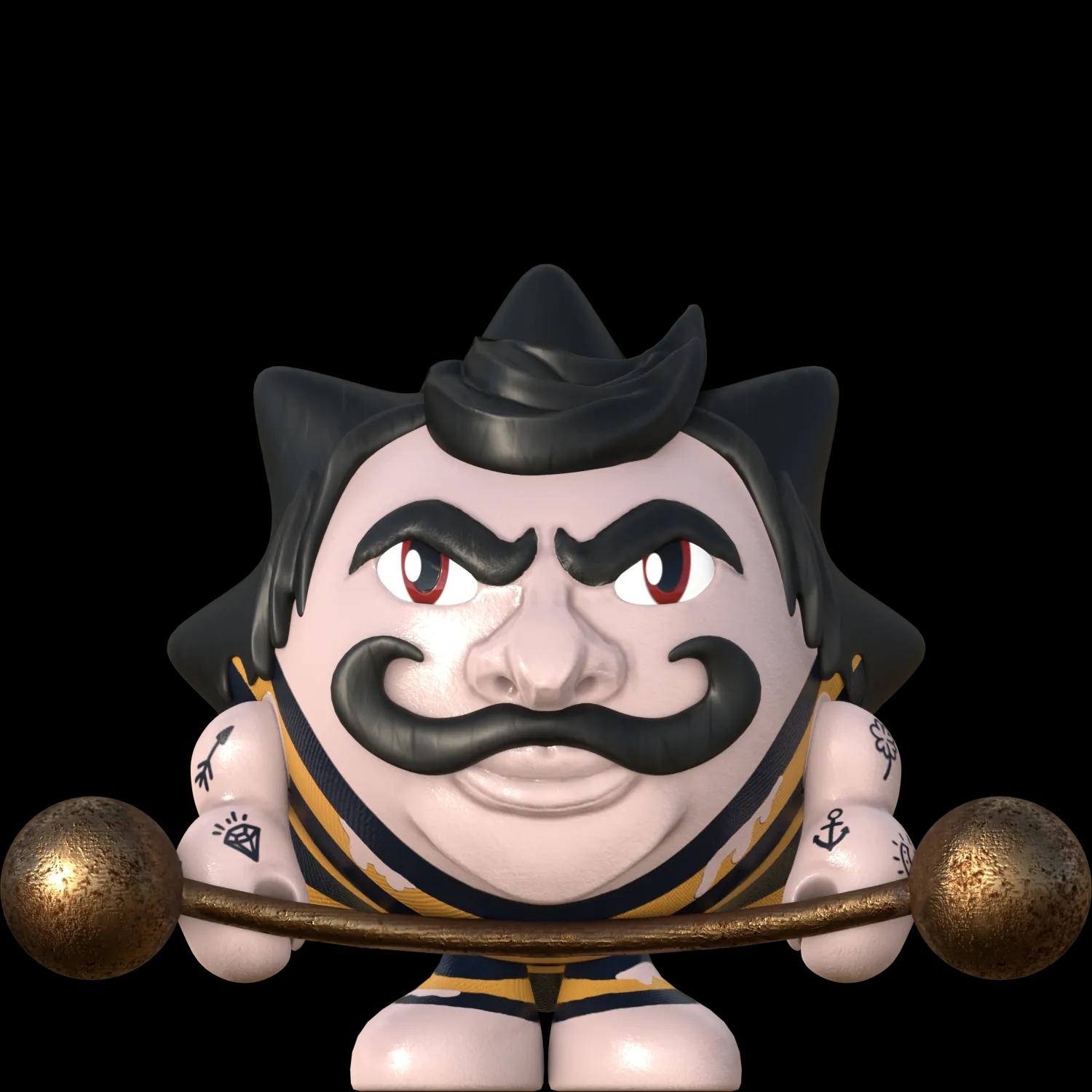 strongman-stalwart | Collectible designer toys at R.Toys strongman-stalwart