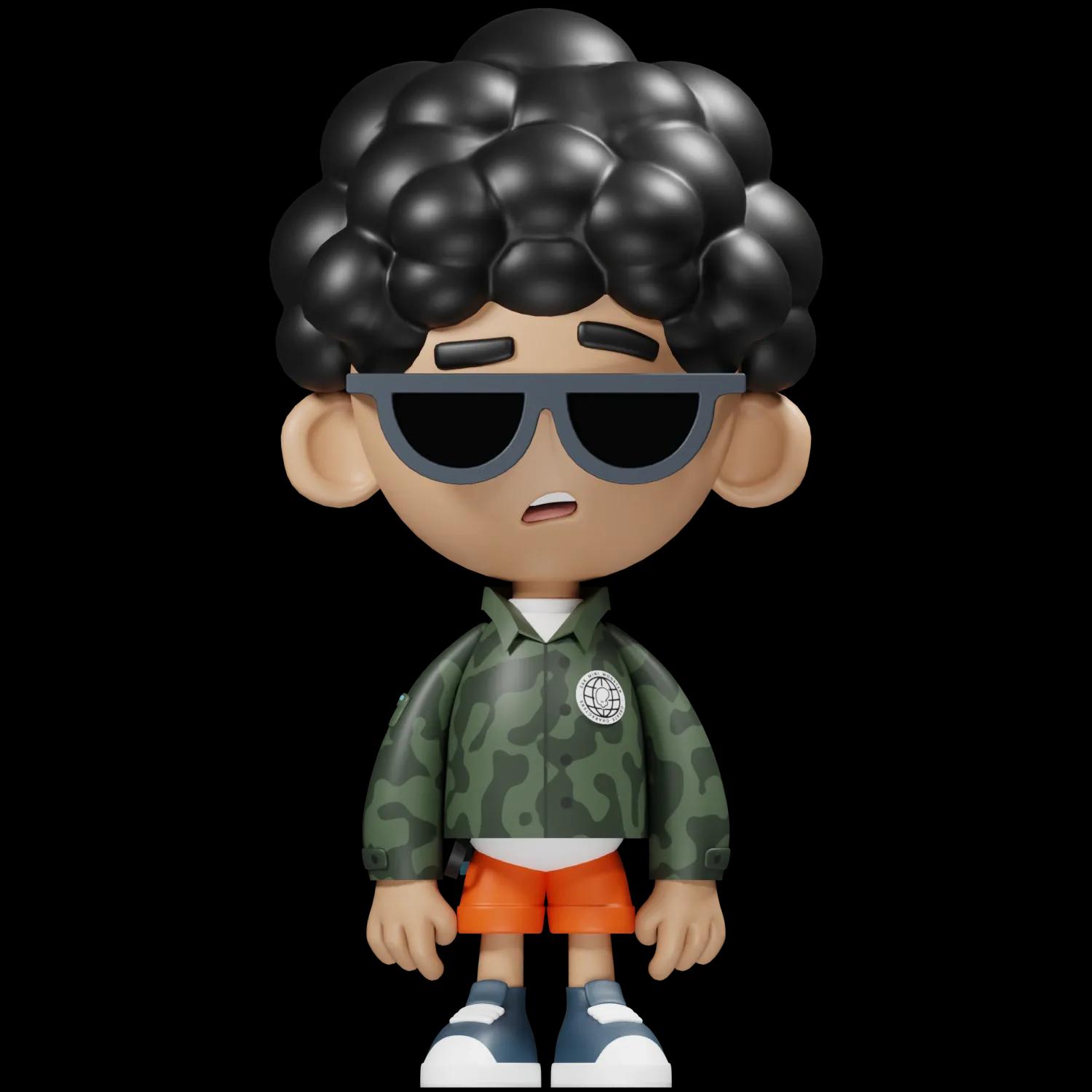 swaggy-mcsmirk | Collectible designer toys at R.Toys swaggy-mcsmirk