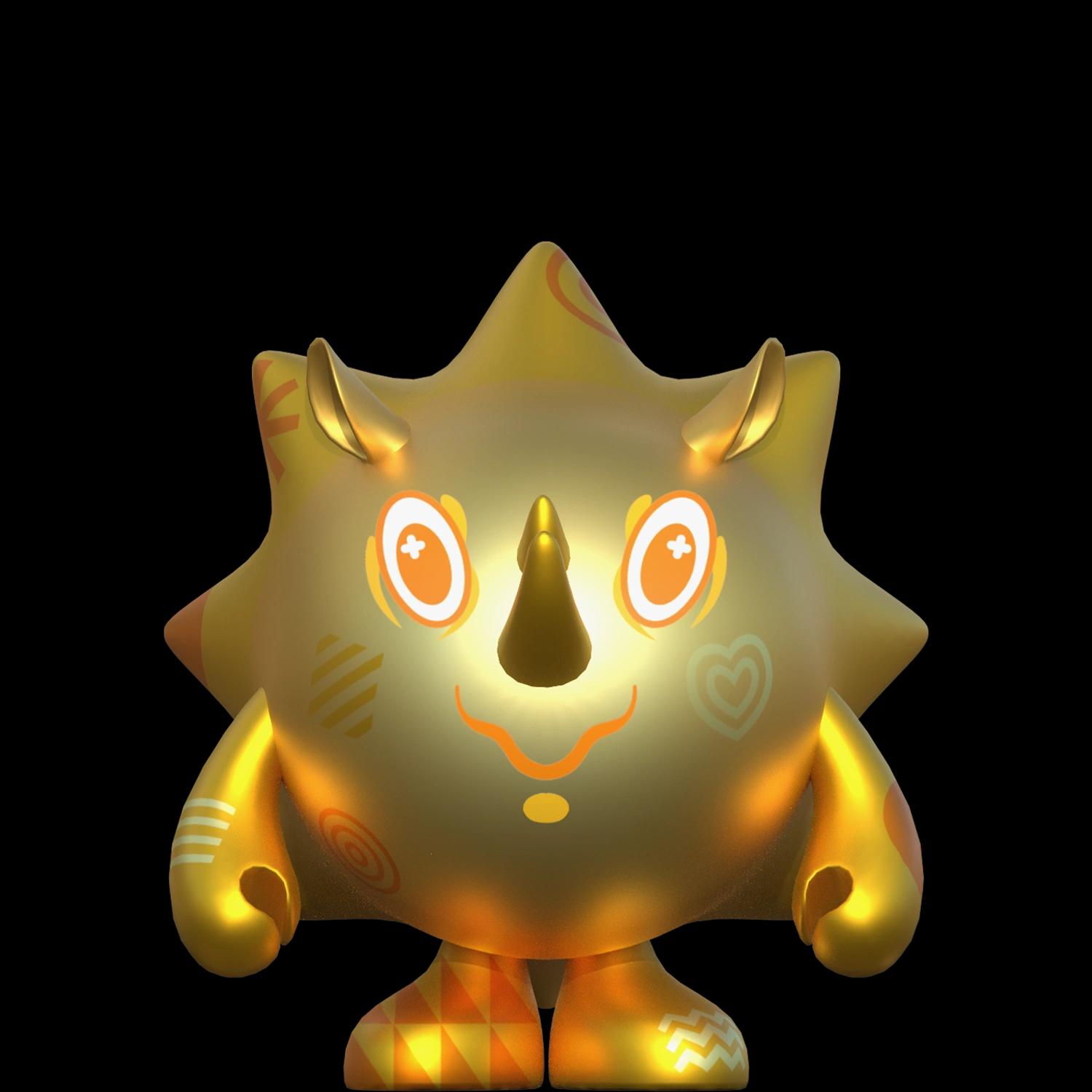 synergy-crypto-gold | Collectible designer toys at R.Toys synergy-crypto-gold