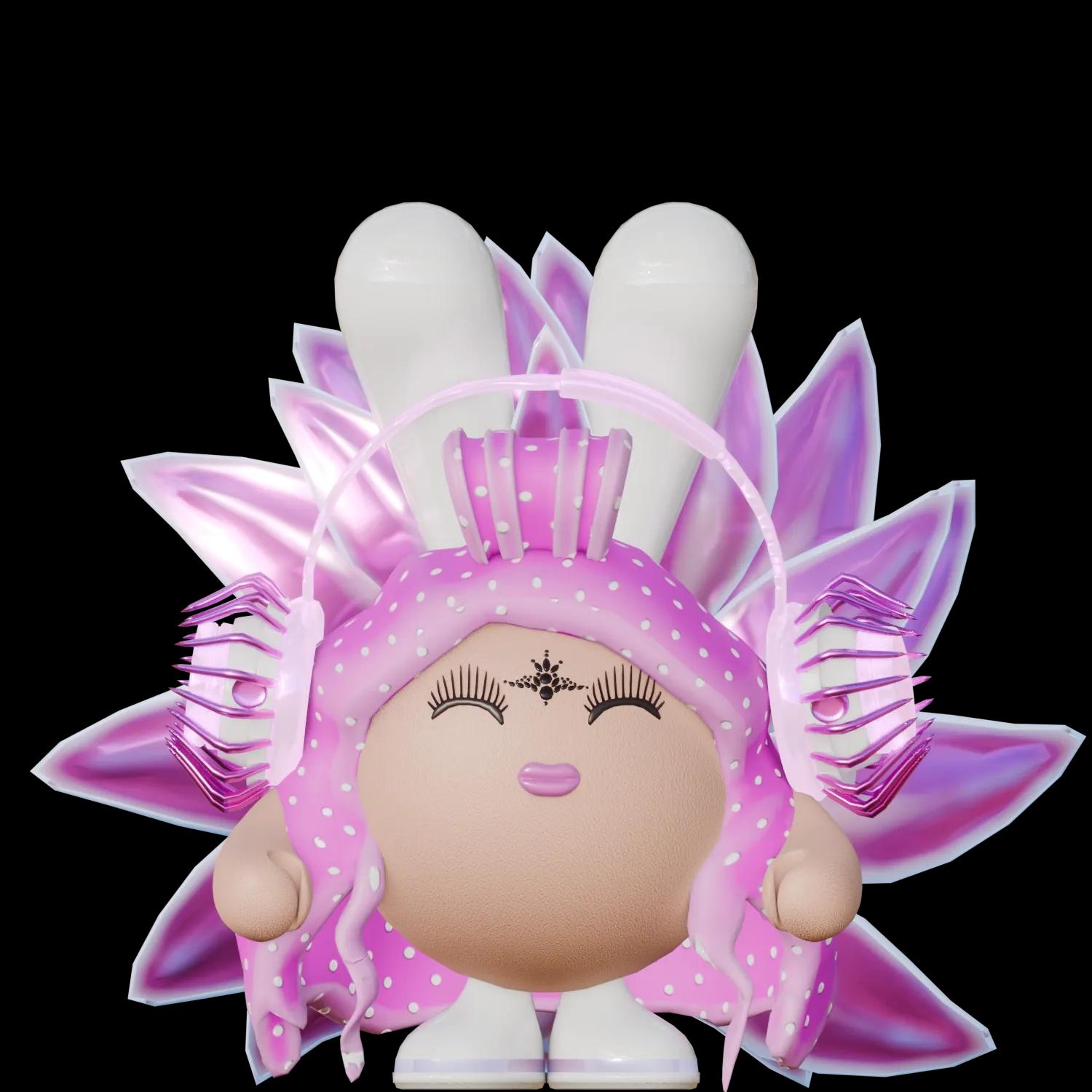 tiora-metaverse-pink | Collectible designer toys at R.Toys tiora-metaverse-pink