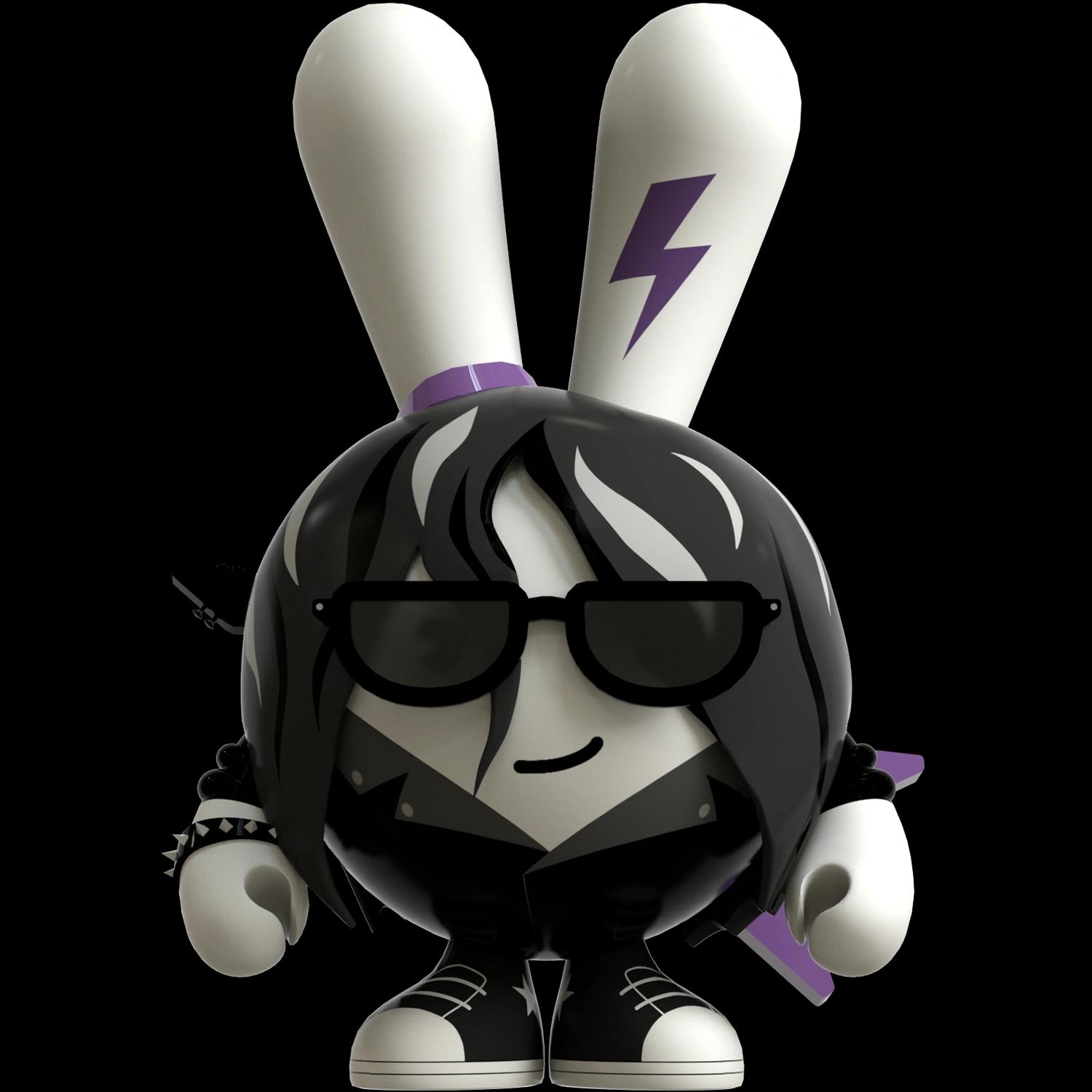 the-true-rocker-black-edition | Collectible designer toys at R.Toys the-true-rocker-black-edition