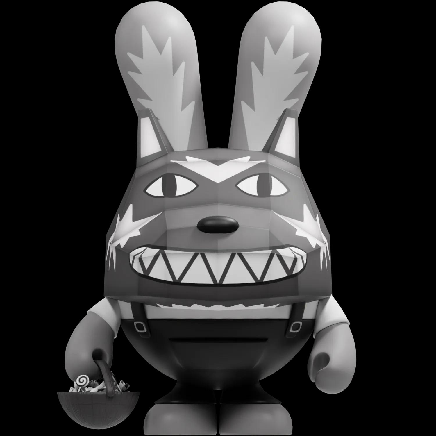 shadowed-wolf | Collectible designer toys at R.Toys shadowed-wolf