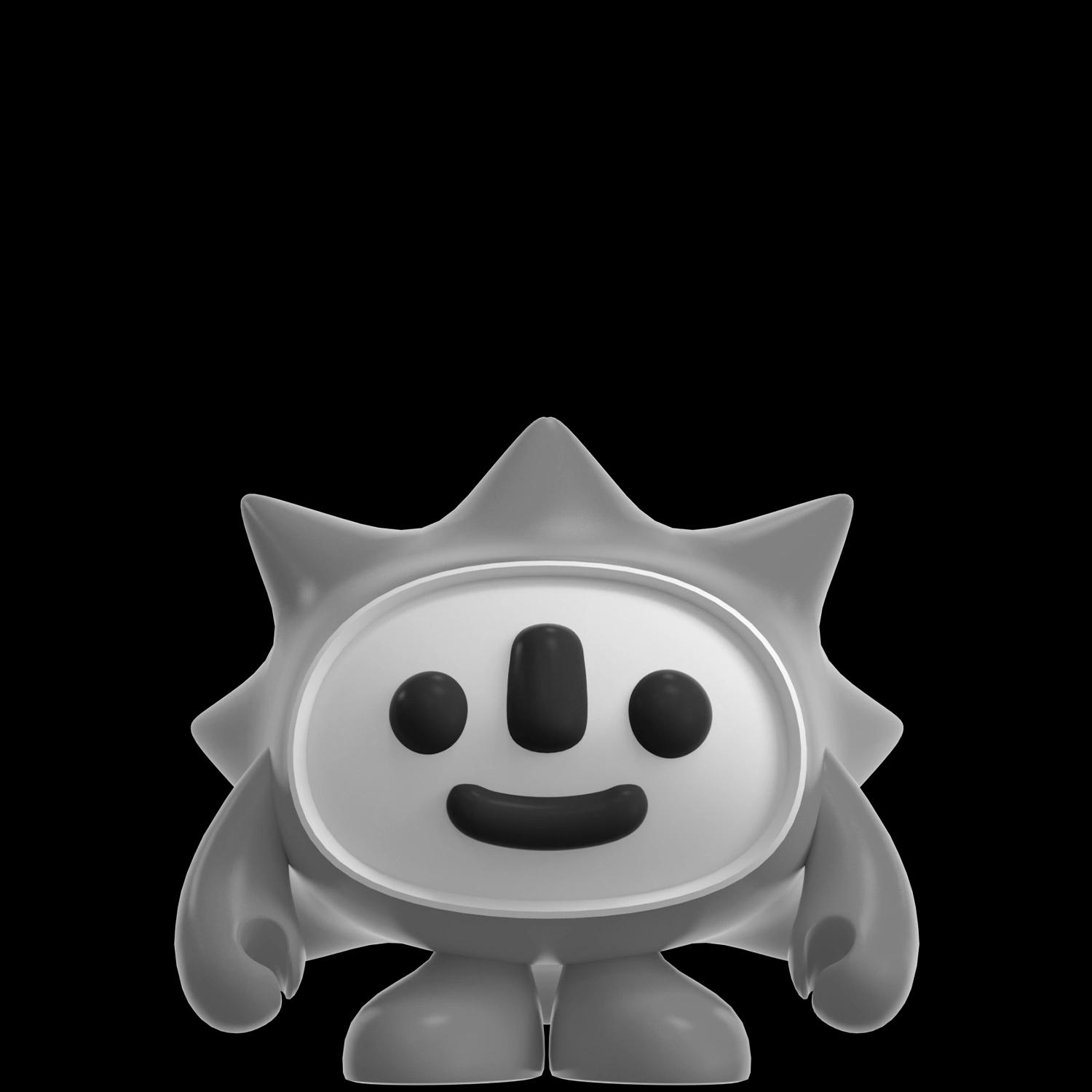 tiny-oishi-gray | Collectible designer toys at R.Toys tiny-oishi-gray