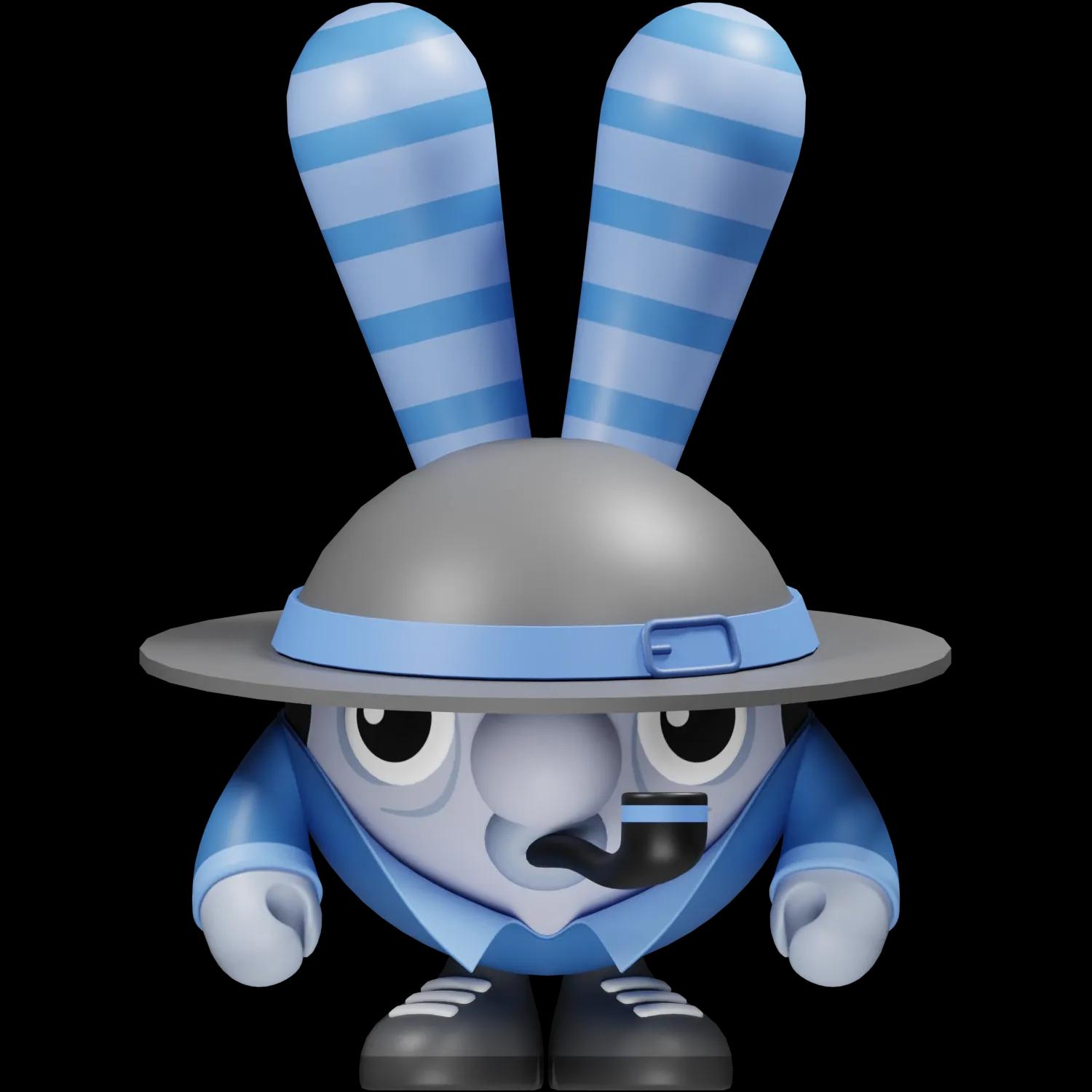 inspector-midnight | Collectible designer toys at R.Toys inspector-midnight