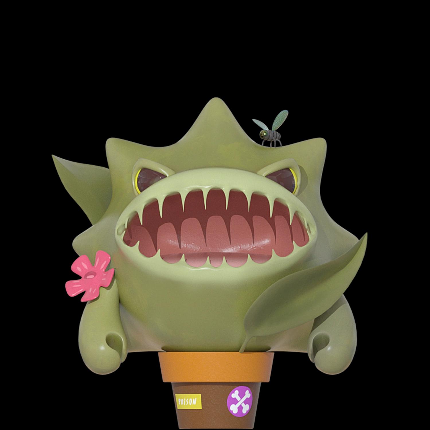 venus-flytrap | Collectible designer toys at R.Toys venus-flytrap
