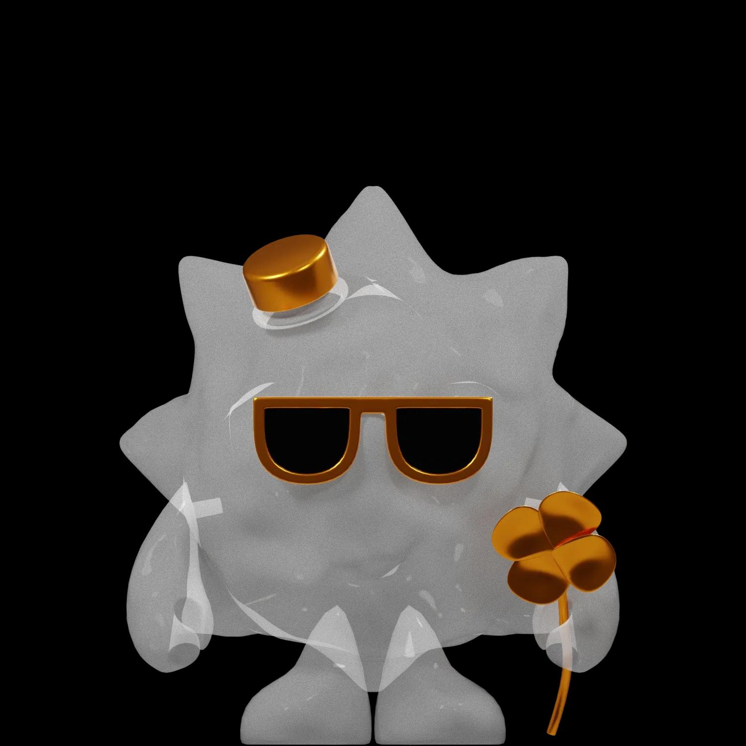 waste-warrior-white | Collectible designer toys at R.Toys waste-warrior-white