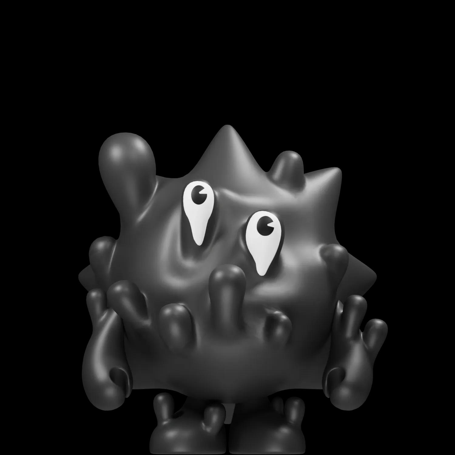 chiko-noir | Collectible designer toys at R.Toys chiko-noir