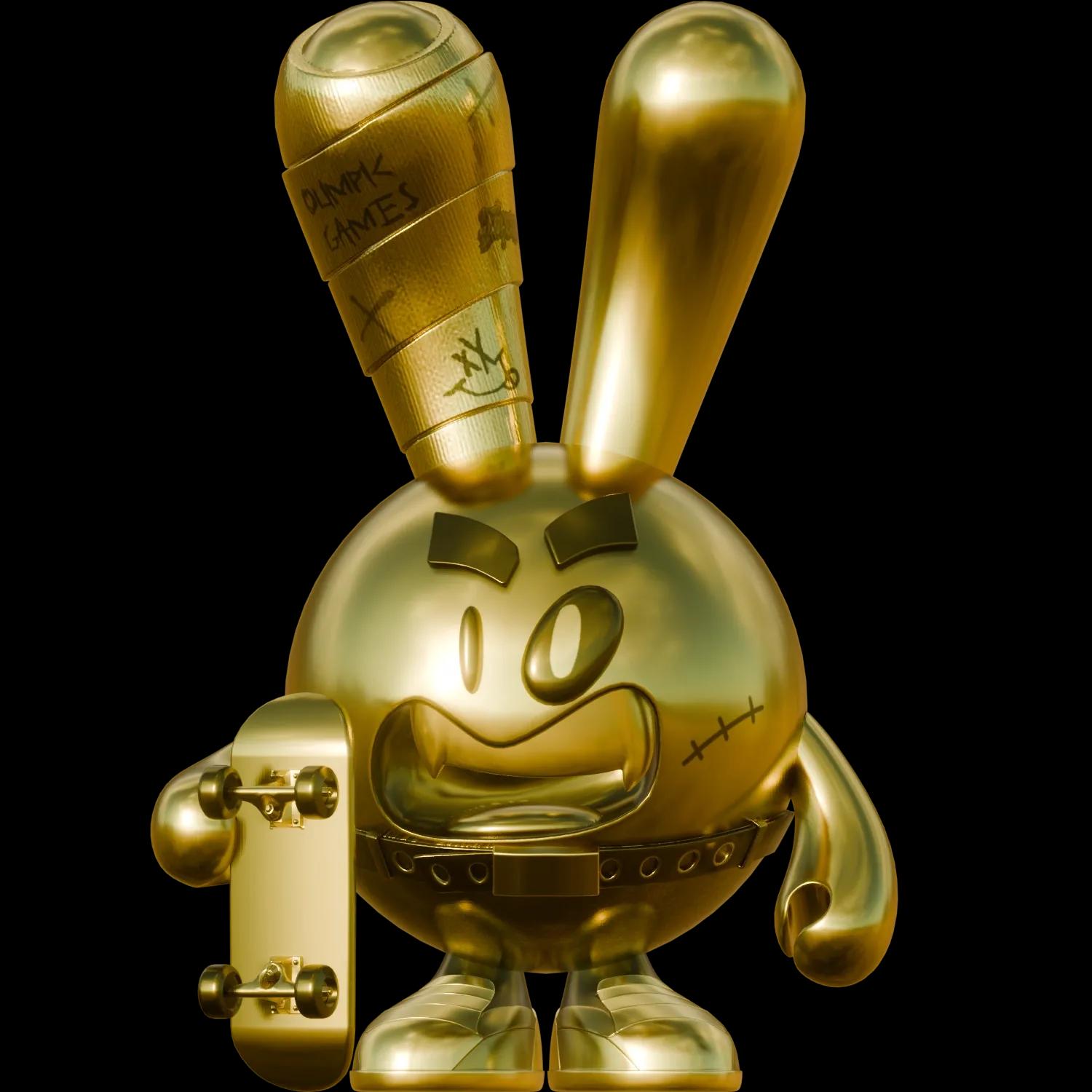 xtreme-tony-gold | Collectible designer toys at R.Toys xtreme-tony-gold