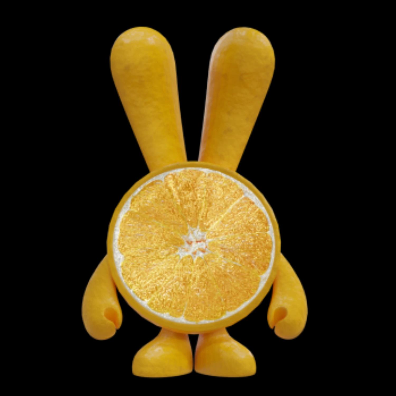 yami-orange | Collectible designer toys at R.Toys yami-orange